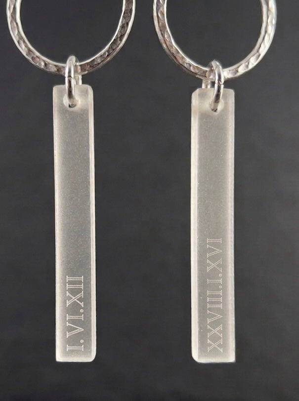 Forge Line Earrings